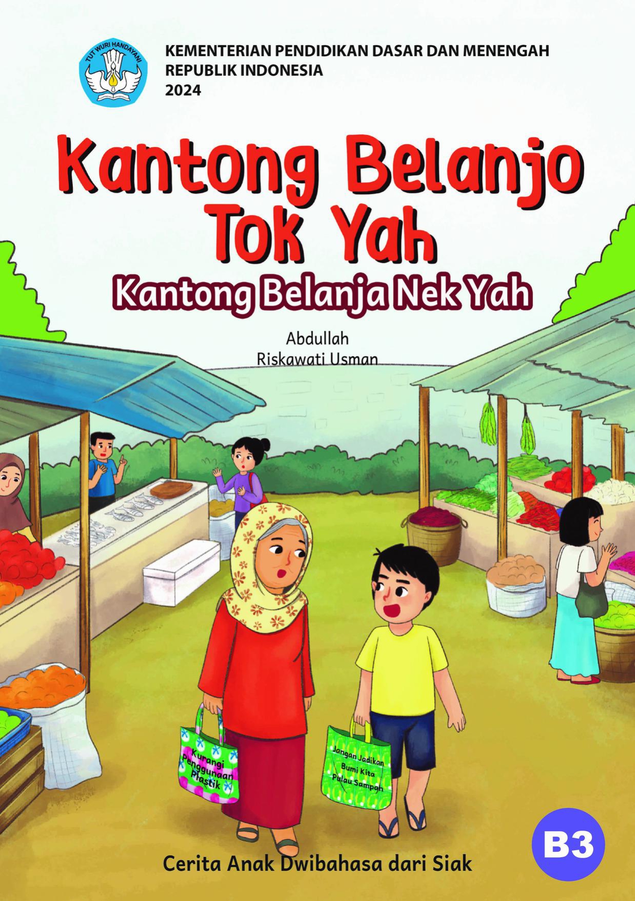 Kantong Belanjo Tok Yah (Kantong Belanja Nek Yah)